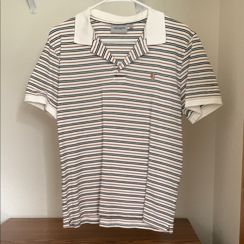 Carhartt WIP Striped Polo Shirt